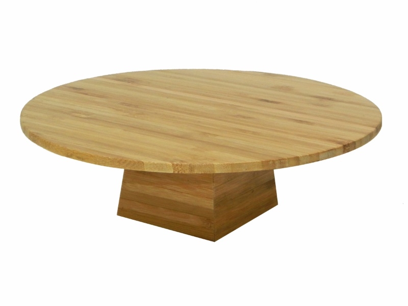 Top-tier Bamboo Cake Stand - Sustainable Dessert Display for Wholesale